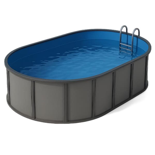 Бассейн Exklusiv Ovalform 1100x550x150, пленка 0,6мм 